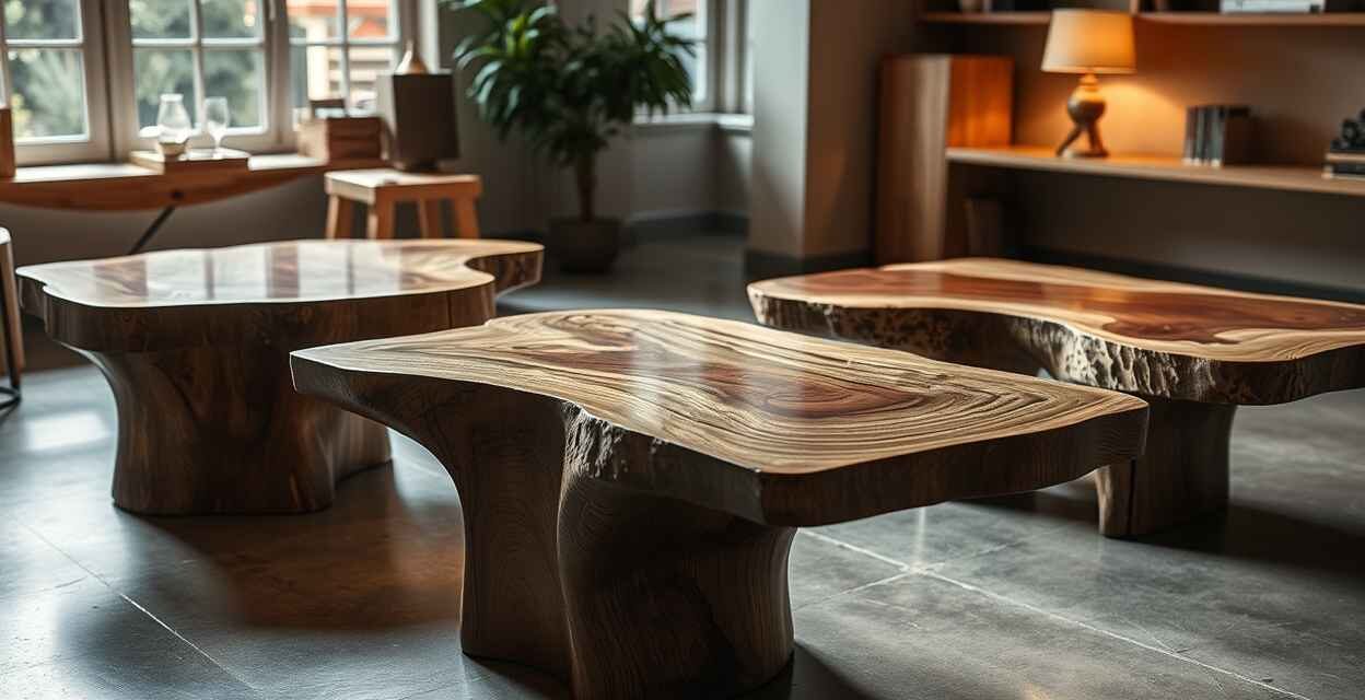 Live Edge Coffee Tables